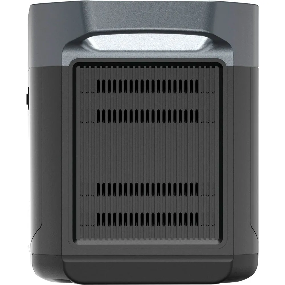 Ecoflow Delta Max 2016 Wh Units Bärbar Kraftstation, Black, One Size Ecoflow Delta Max 2016 Wh Units Bärbar Kraftstation, Black, One Size