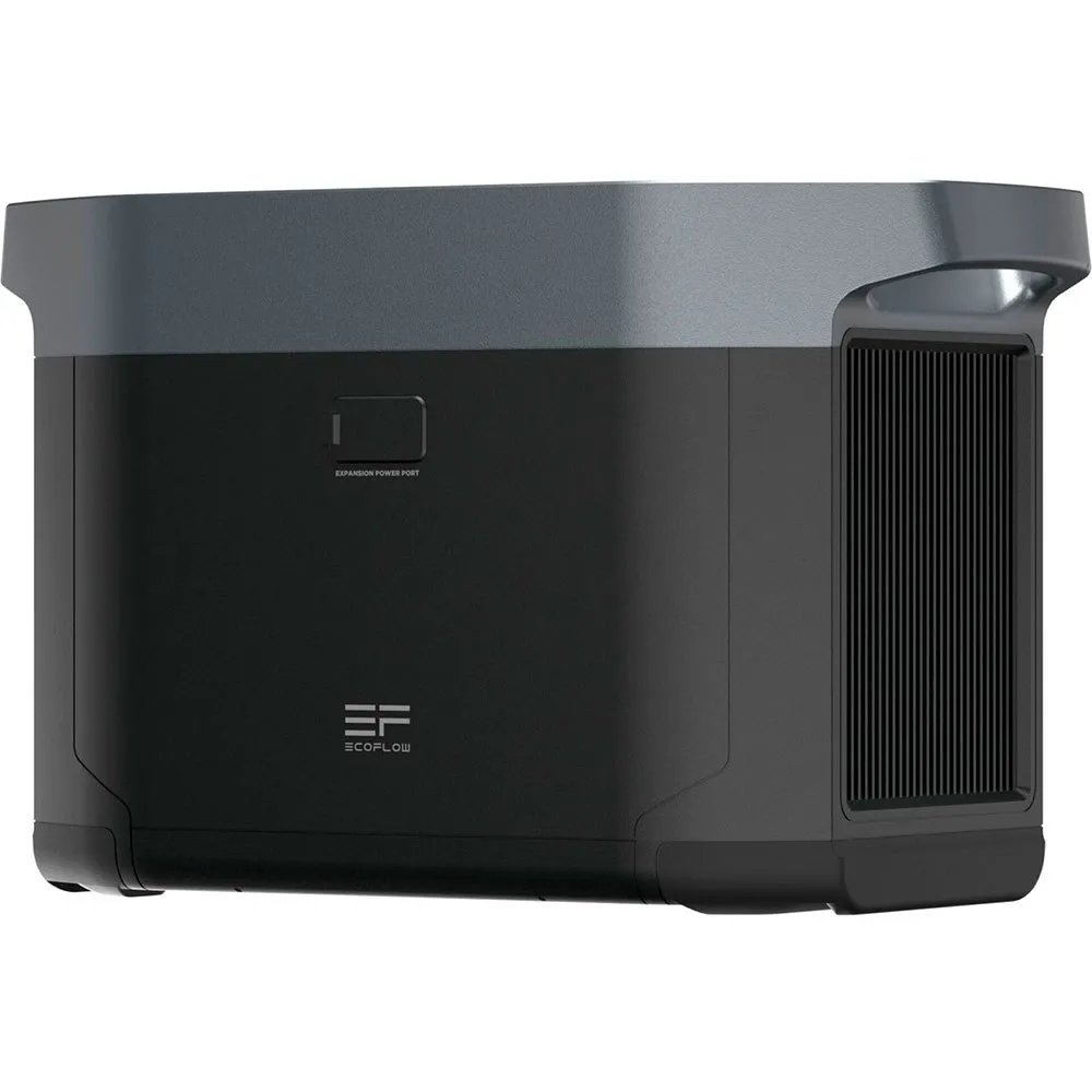 Ecoflow Delta Max 2016 Wh Units Bärbar Kraftstation, Black, One Size Ecoflow Delta Max 2016 Wh Units Bärbar Kraftstation, Black, One Size