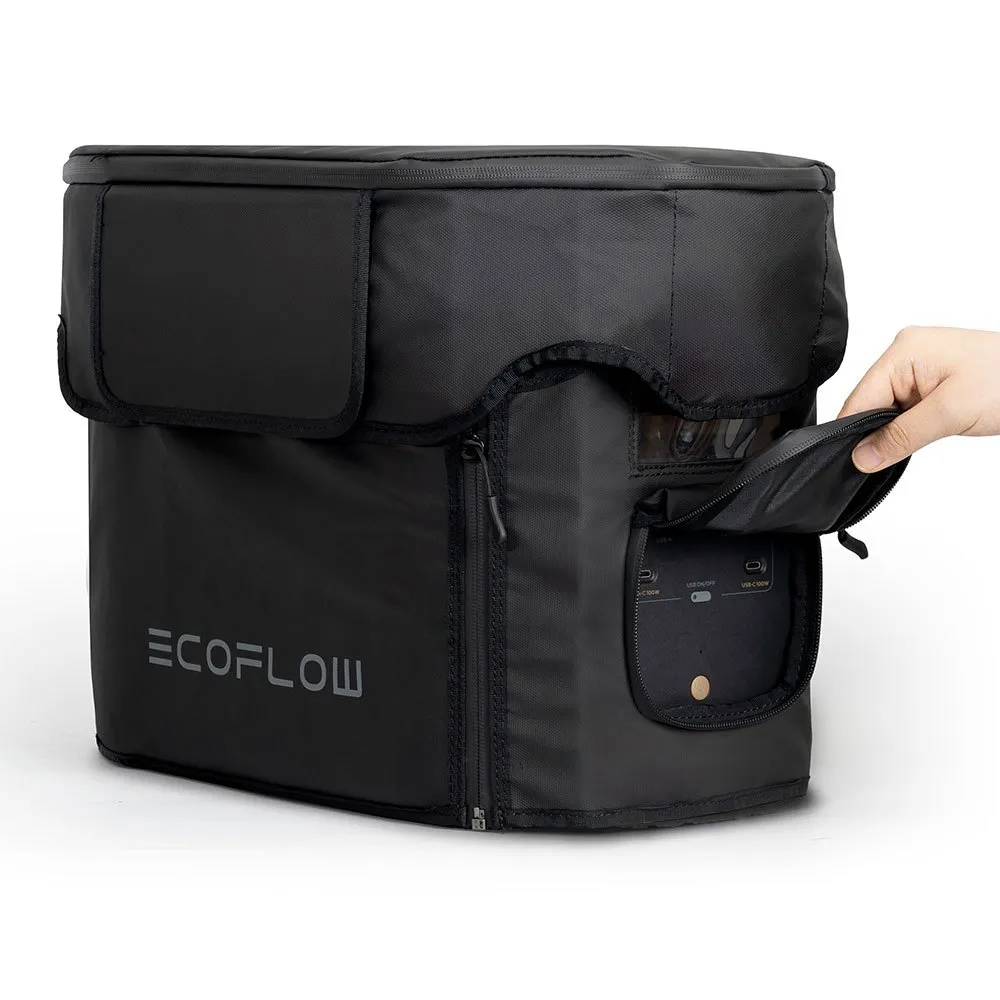 Ecoflow Delta Max Portable Powerbankväska, Black, One Size
