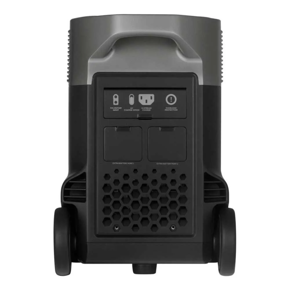Ecoflow Delta Pro Bärbar Kraftstation, Black, One Size Ecoflow Delta Pro Bärbar Kraftstation, Black, One Size