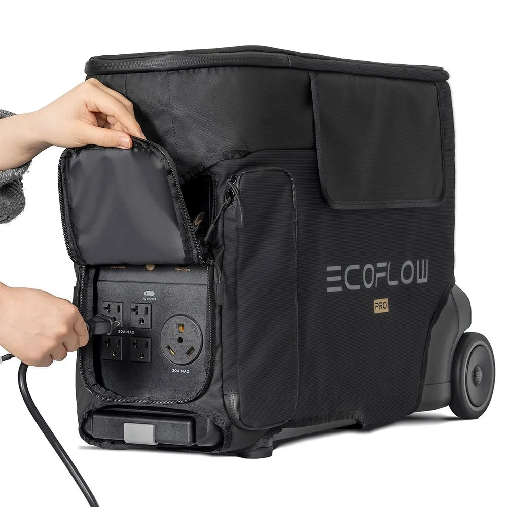 Ecoflow Delta Pro Portable Powerbankväska, Black, One Size