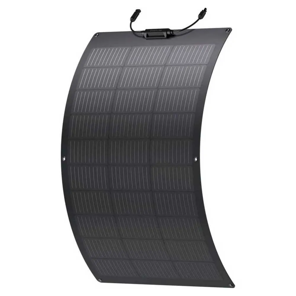 Ecoflow Flexibel Solpanel 100w, Black, One Size
