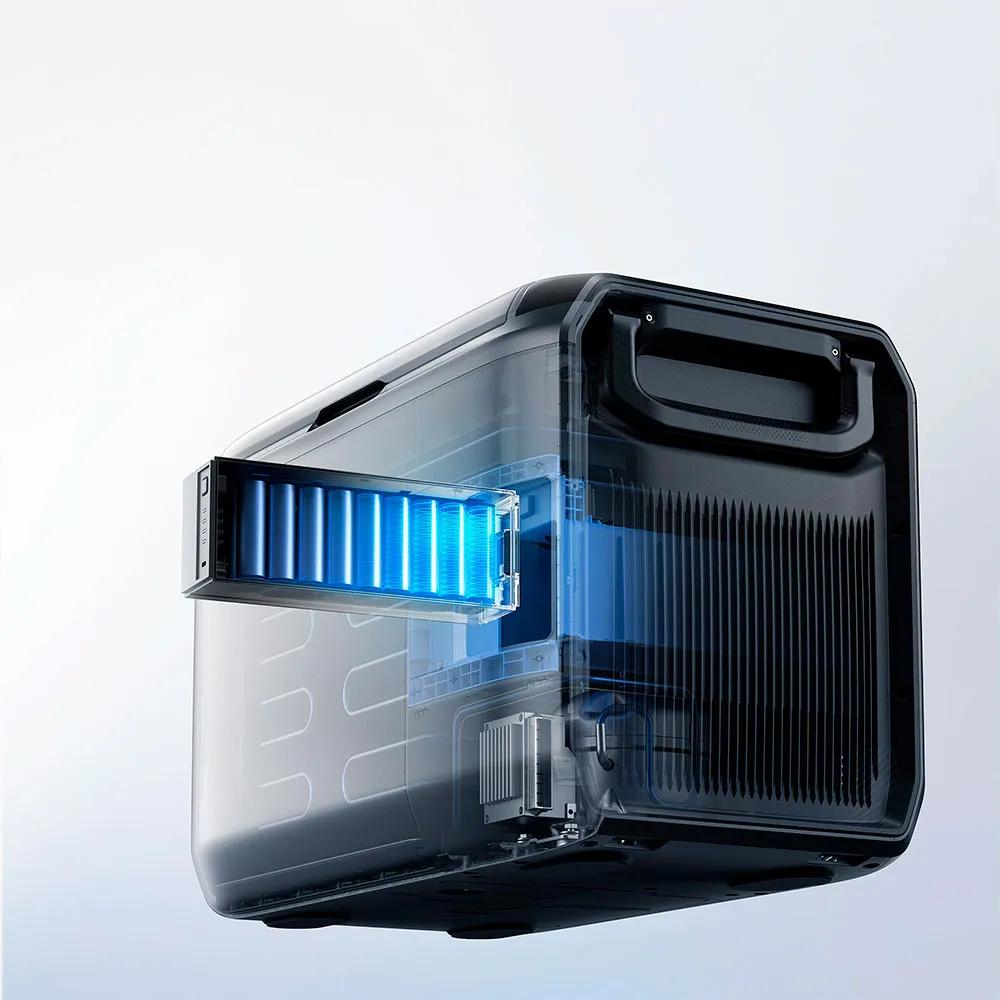 Ecoflow Glacier Batteri 298w, Grey, One Size, EU Plug 220V