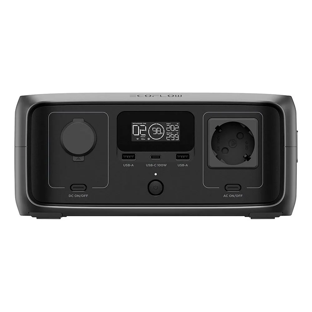 Ecoflow River 3 Bärbar Powerstation, Black, One Size Ecoflow River 3 Bärbar Powerstation, Black, One Size