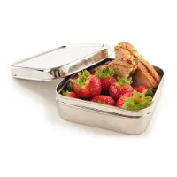 ECOlunchbox Solo Cube Steel ECOlunchbox Solo Cube Steel