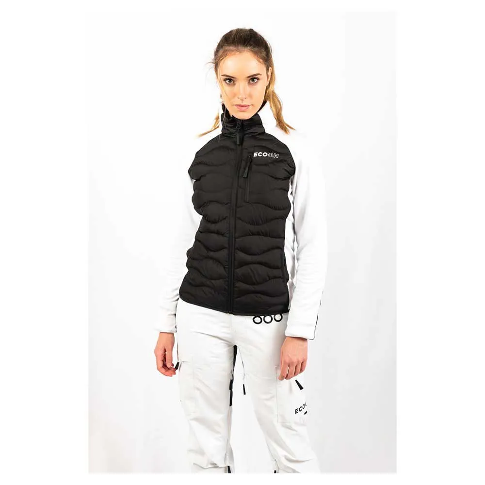 Ecoon Active Hybrid Insulated Jacka, Black / white