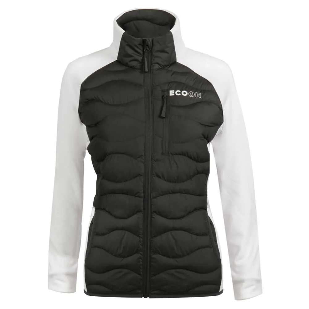 Ecoon Active Hybrid Insulated Jacka, Black / white