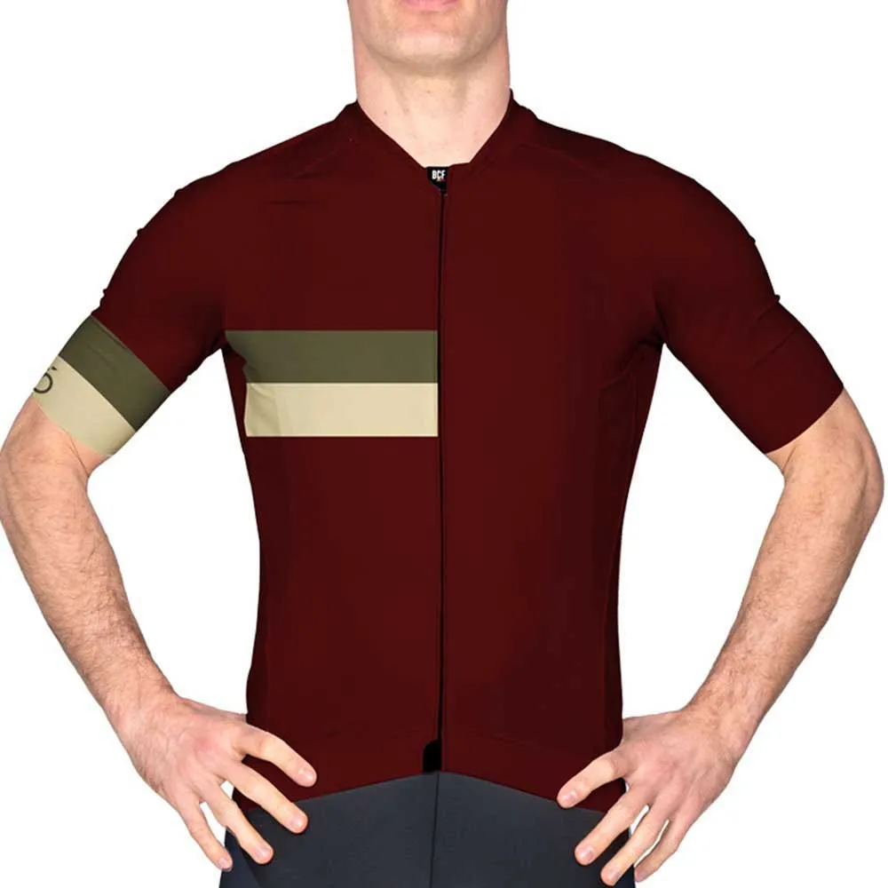 Eddy Merckx Performance Korta ärmar Cykeltröja, Bourgne red, L Eddy Merckx Performance Korta ärmar Cykeltröja, Bourgne red, L