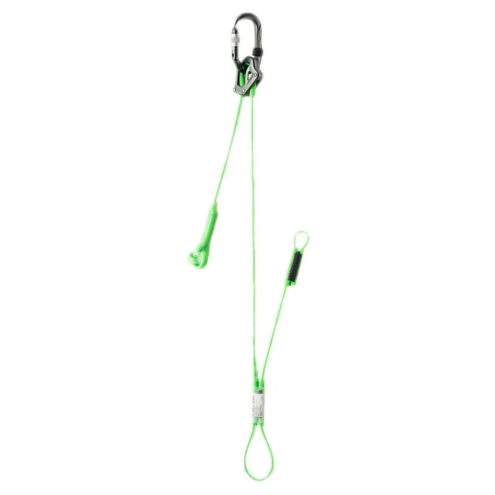 Edelrid Dubbeljusterbart Dynamiskt Rep, Neon green, 120cm Edelrid Dubbeljusterbart Dynamiskt Rep, Neon green, 120cm