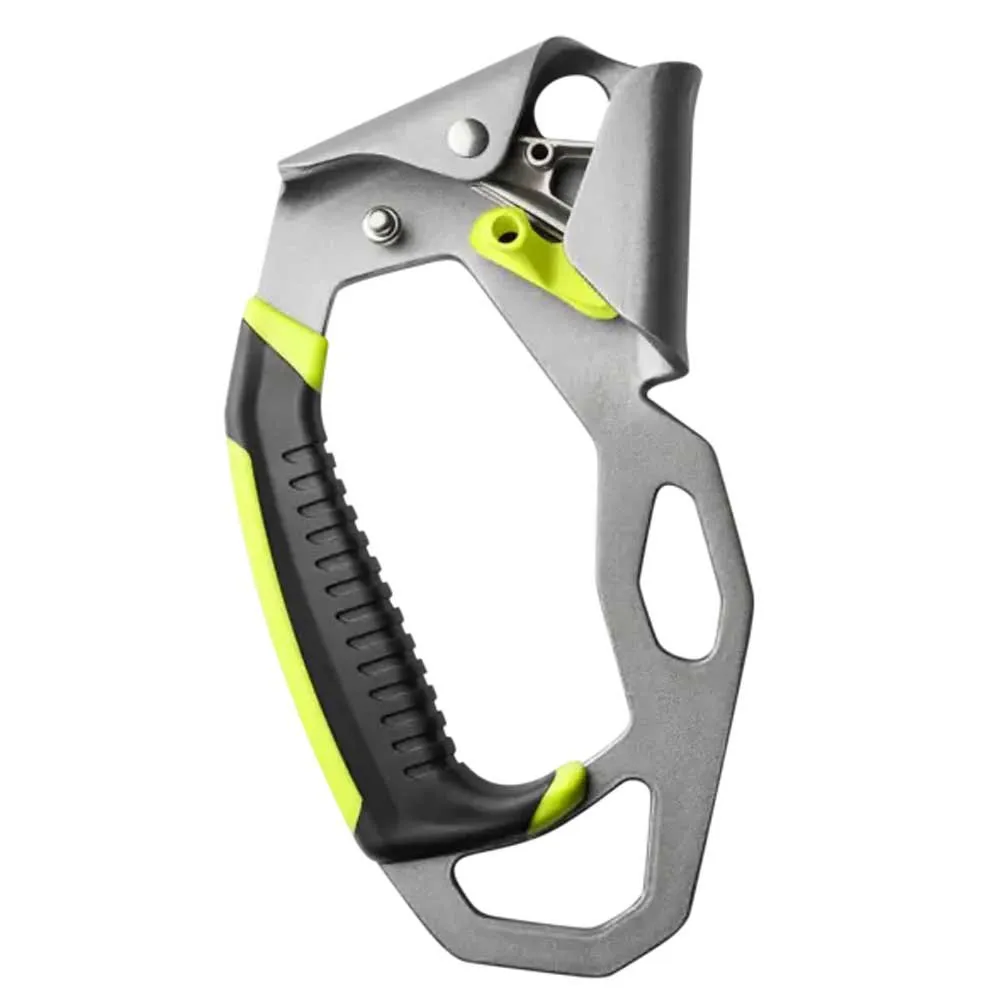 Edelrid Hand Cruiser Vänster Uppslängare, Silver, One Size
