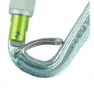 Edelrid Hms Bruce Steel Screw Fg Karabinkrok, Silver, One Size