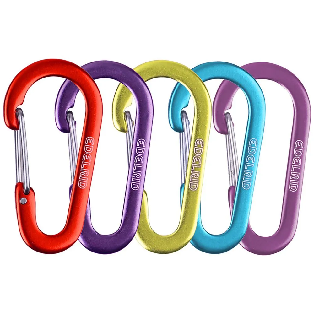 Edelrid Micro 3 Farbig Karabinkrok, Assorted colors, One Size Edelrid Micro 3 Farbig Karabinkrok, Assorted colors, One Size