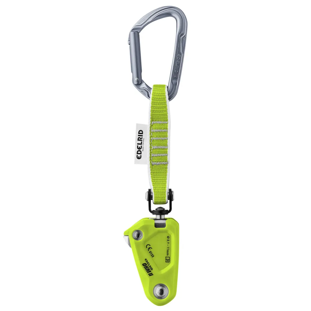 Edelrid Ohm Ii Säkringsbroms, Oasis, One Size