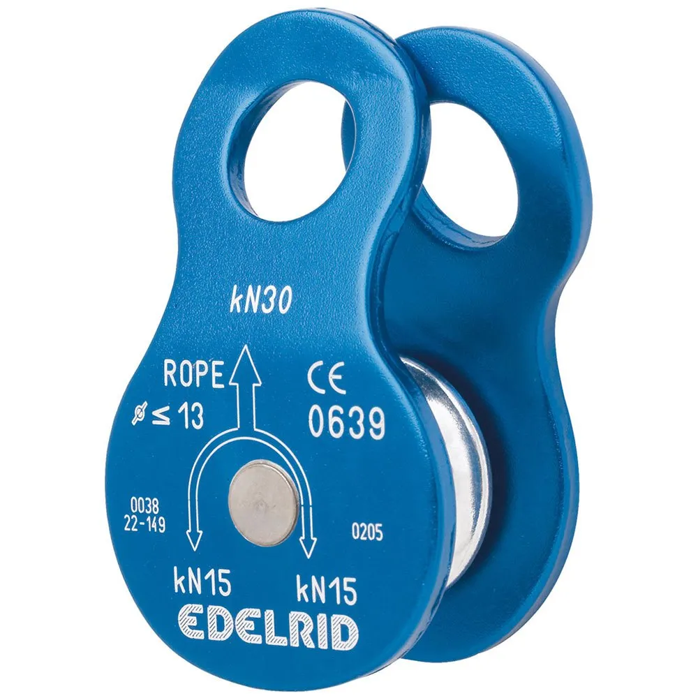 Edelrid Turn Umlenkrolle Talja, Blue, One Size