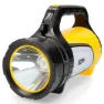 EDM Bärbar Multifunktionsficklampa Och Powerbank 350 Lumens, Black / yellow, One Size
