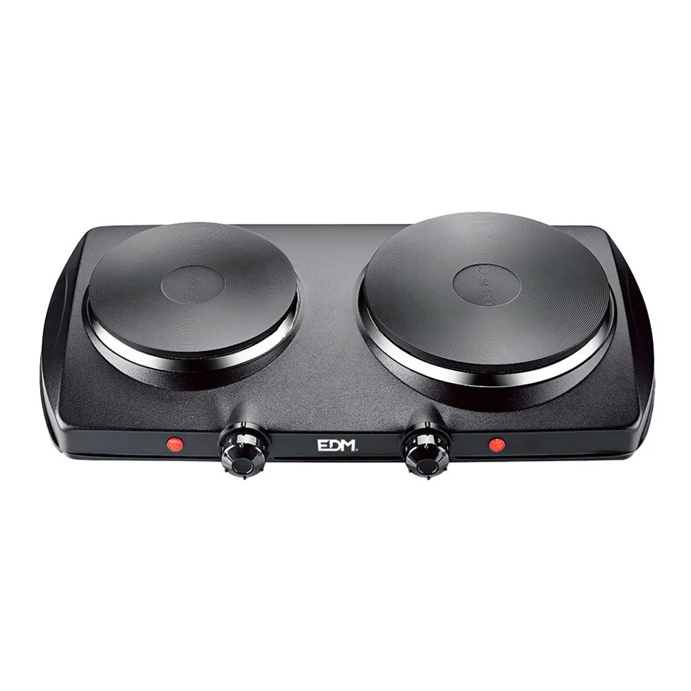EDM Elektriskt Campingkök 1400w, Black, One Size