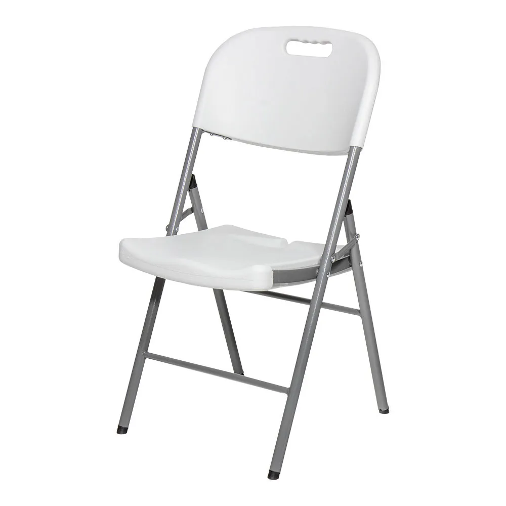 EDM Folding 86.5x47x54 Cm Stol, Whtie, One Size