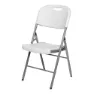 EDM Folding 86.5x47x54 Cm Stol, Whtie, One Size
