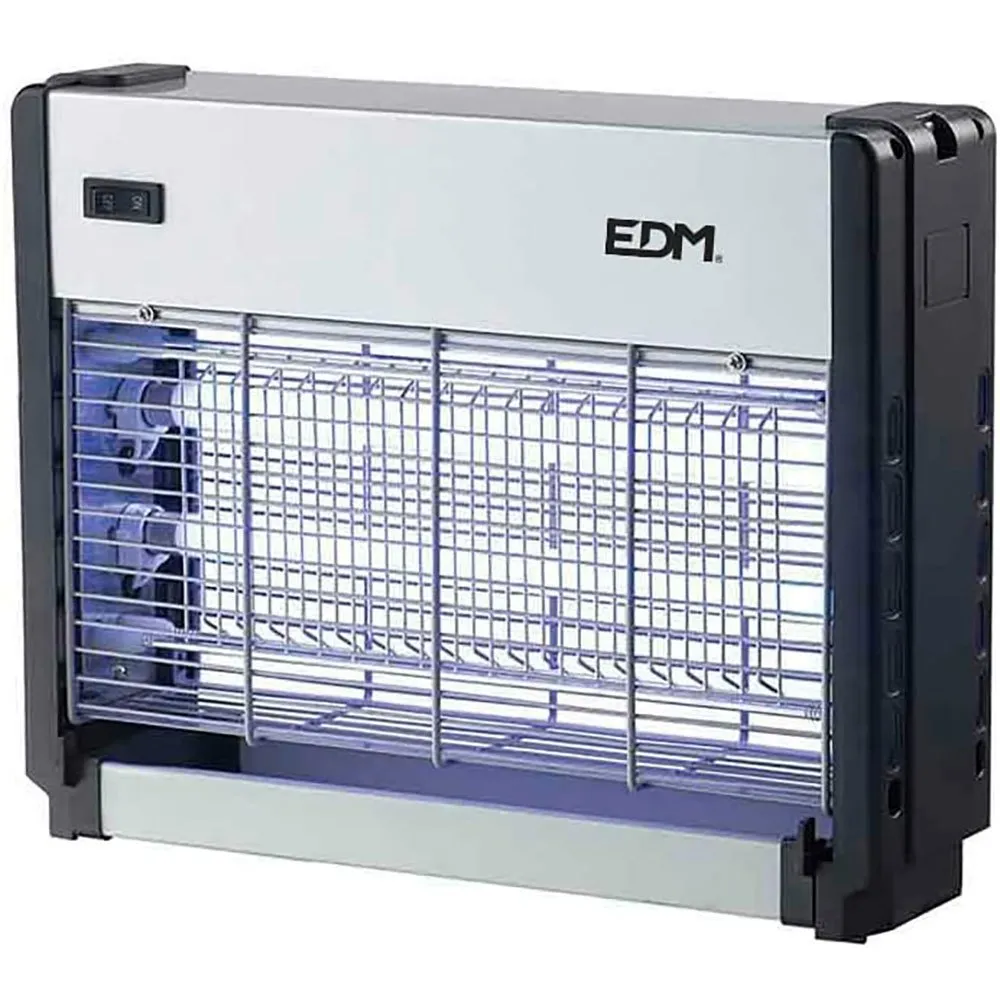 EDM Professional Elektrisk Insektsdödare 8w, Black / white, One Size