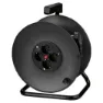 EDM Thermal Protector 4 Plugs 50 M Kabeltrumma, Black, One Size