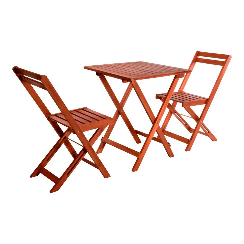 EDM Trädgårdsgrupp I Akaciaträ unisex, Brown, One Size