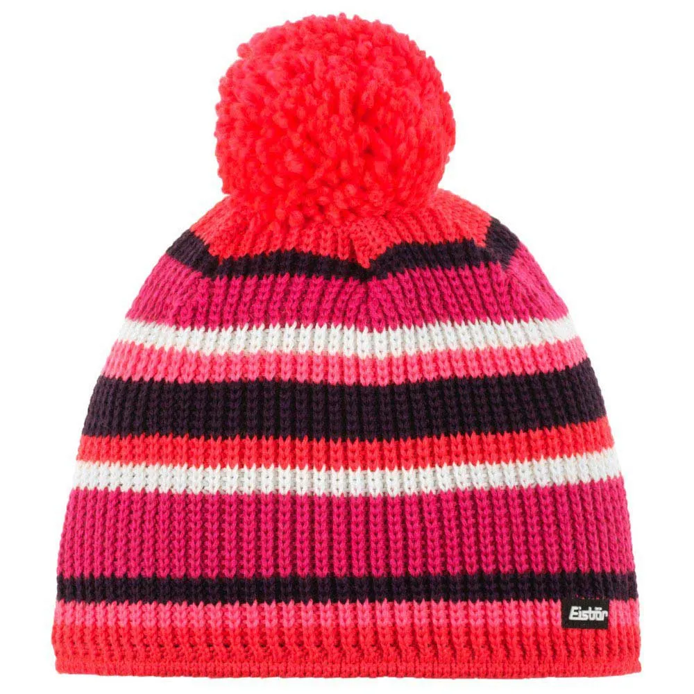 Eisbär Clip Pompon MÜ Mössa, Red, One Size