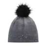 Eisbär Dip Dye Lux Crystal MÜ Mössa, Black / graumele / black
