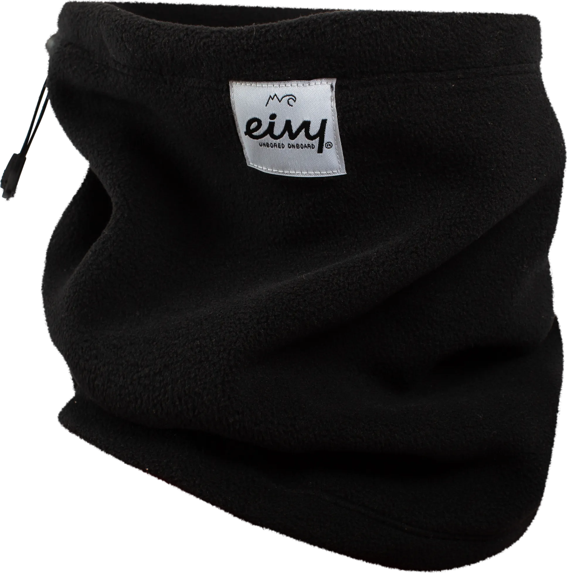 Eivy Adjustable Fleece Neckwarmer, Black Eivy Adjustable Fleece Neckwarmer, Black