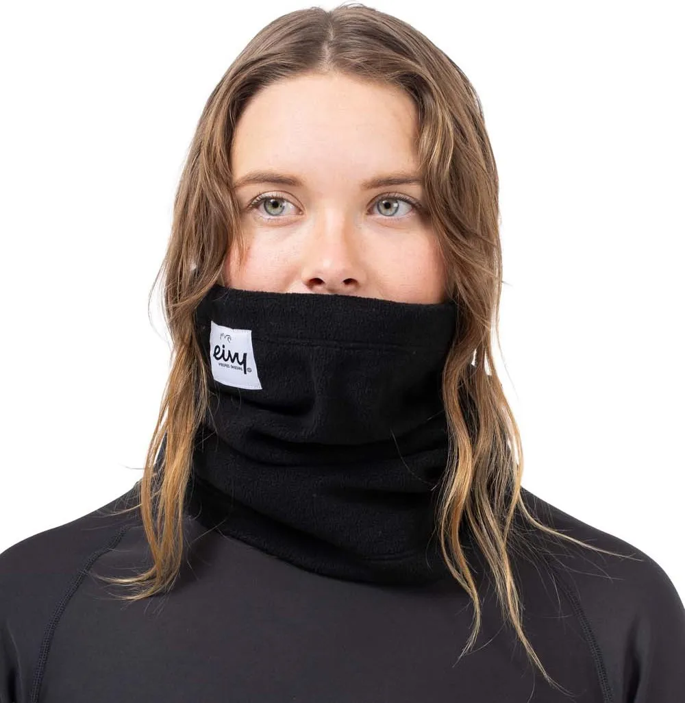 Eivy Women's Beanie Fleece Neckwarmer, Black Eivy Women's Beanie Fleece Neckwarmer, Black