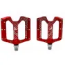 El Gallo Grvty Cykelpedaler, Red anodized, One Size