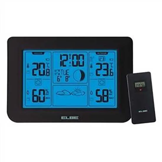 Elbe Wsm5000 Väderstation, Black, One Size