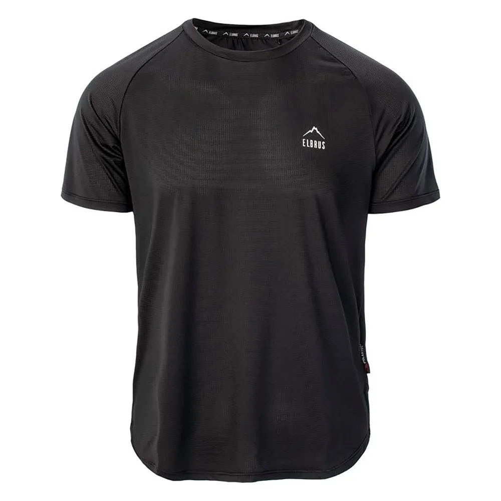Elbrus Altar Fleecetec T-shirt Med Korta ärmar, Black