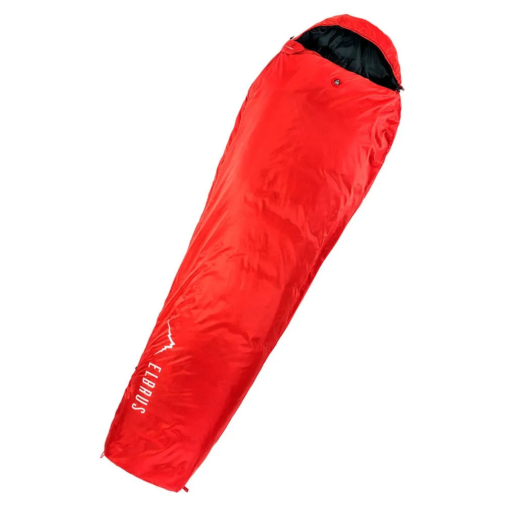 Elbrus Carrylight Ii 800 Sovsäck, Flame scarlet / black, Right Zipper