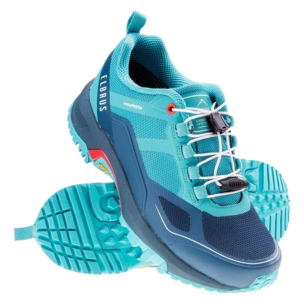 Elbrus Eltero Wp Vandringsskor, Blue bird / navy / hibiscus