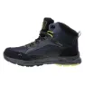 Elbrus Embawa Mid Wp Vandringsskor, Dark grey / black / lime