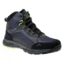 Elbrus Embawa Mid Wp Vandringsskor, Dark grey / black / lime
