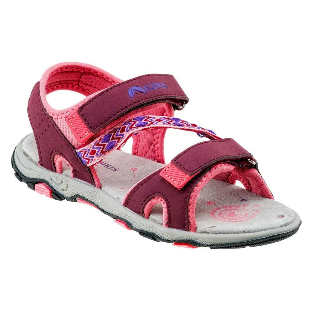 Elbrus Emelo Jr Sandaler, Watermelon red / violet / purple, EU 31