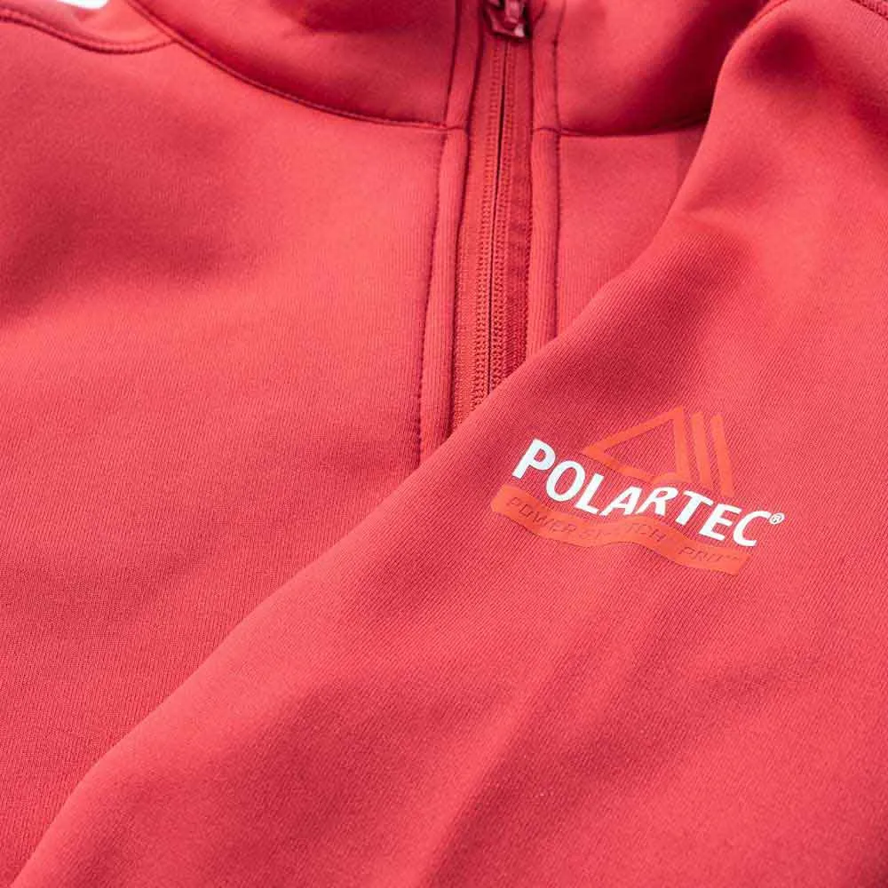 Elbrus Emino Polartec Sweatshirt Med Dragkedja, Hibiscus / ski patrol / blue bird Elbrus Emino Polartec Sweatshirt Med Dragkedja, Hibiscus / ski patrol / blue bird