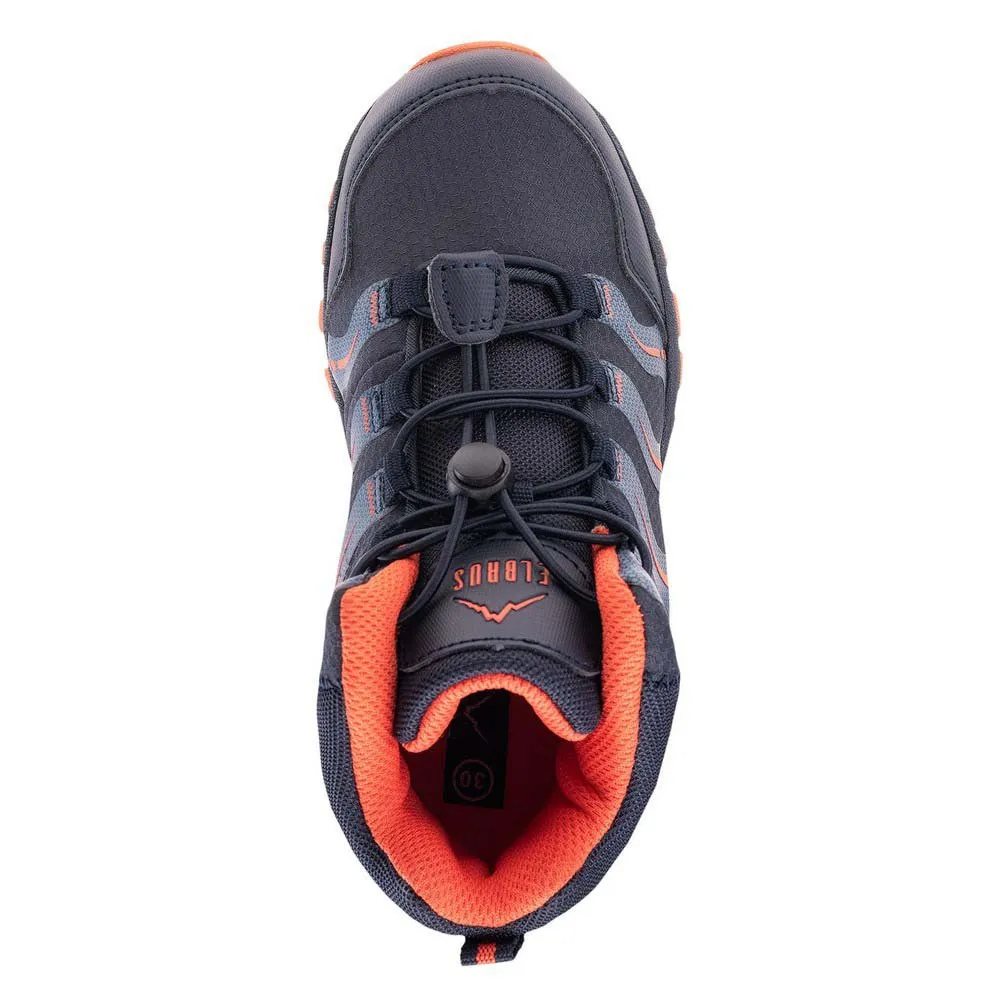 Elbrus Erifis Mid Jr Vandringsskor, Total eclipse / tangerine tango, EU 32