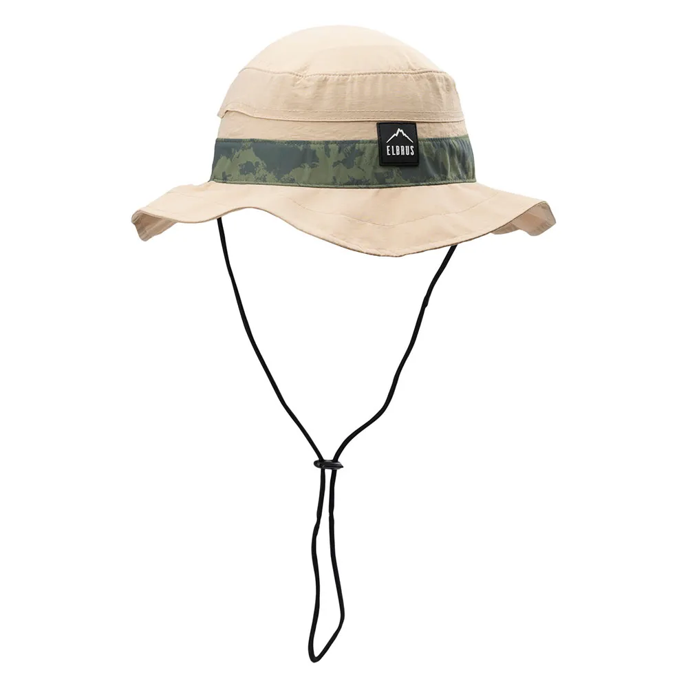 Elbrus Estevan Mössa, Beige / olivine print