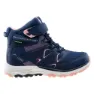 Elbrus Etpen Mid Wp Jr Vandringsskor, Light navy / pink, EU 33