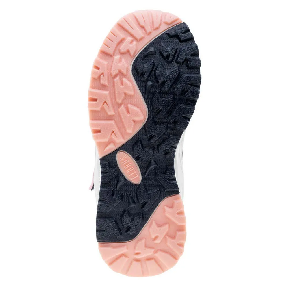 Elbrus Etpen Mid Wp Jr Vandringsskor, Light navy / pink, EU 33
