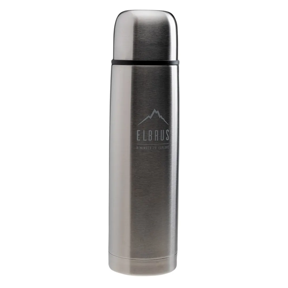 Elbrus Garde 1l Termosflaska, Silver, One Size