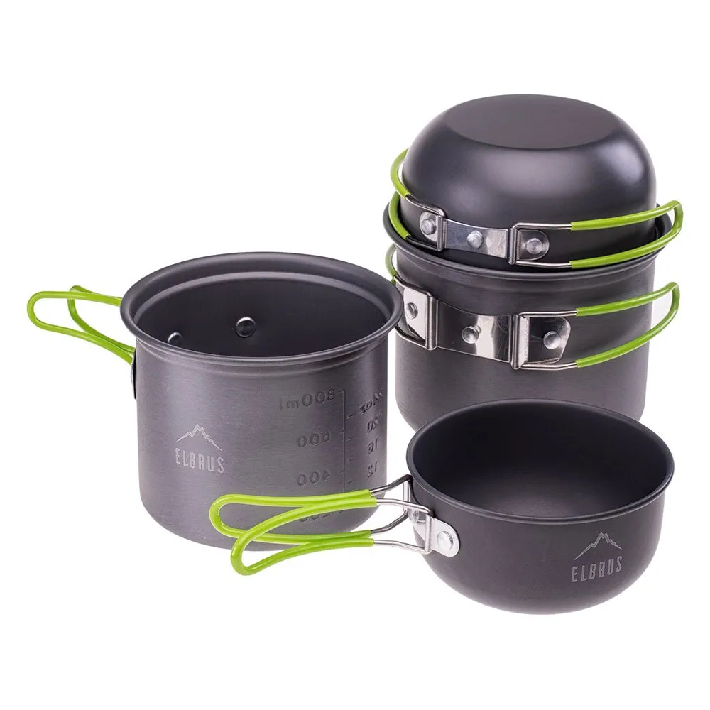 Elbrus Hike Pro Kokset, Grey / lime, One Size