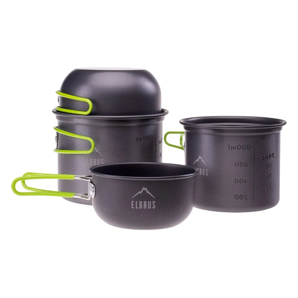 Elbrus Hike Pro Kokset, Grey / lime, One Size