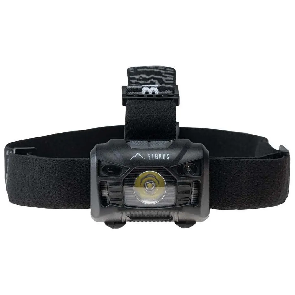 Elbrus Jodalight Pannlampa, Black / asphalt, 260 Lumens