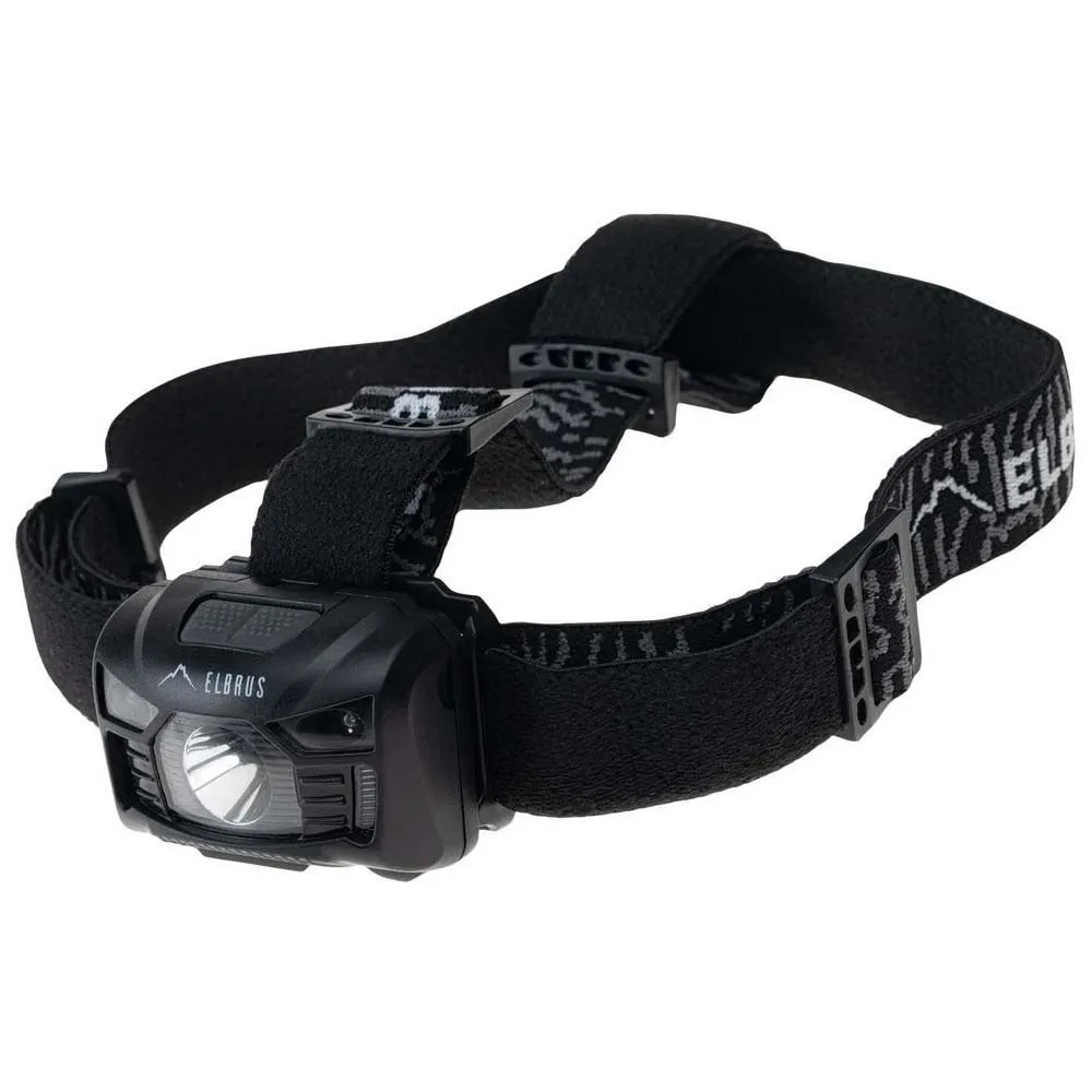 Elbrus Jodalight Pannlampa, Black / asphalt, 260 Lumens