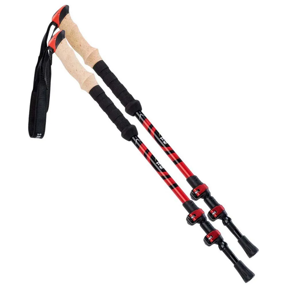 Elbrus Katmandu Stavar, Red / black, 62-135cm
