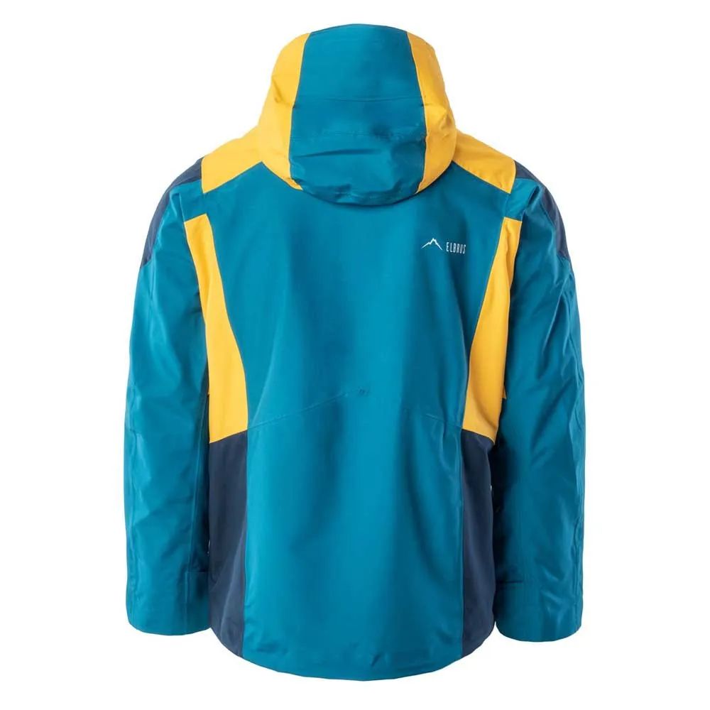 Elbrus Malaspina Ii Softshelljacka, Dress blues / ocean depths / saffron
