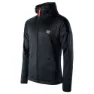 Elbrus Mamore Sweatshirt Med Dragkedja, Black / flame scarlet